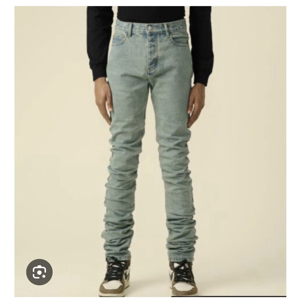 VALE LIVES mens stacked jeans 30' By 43'